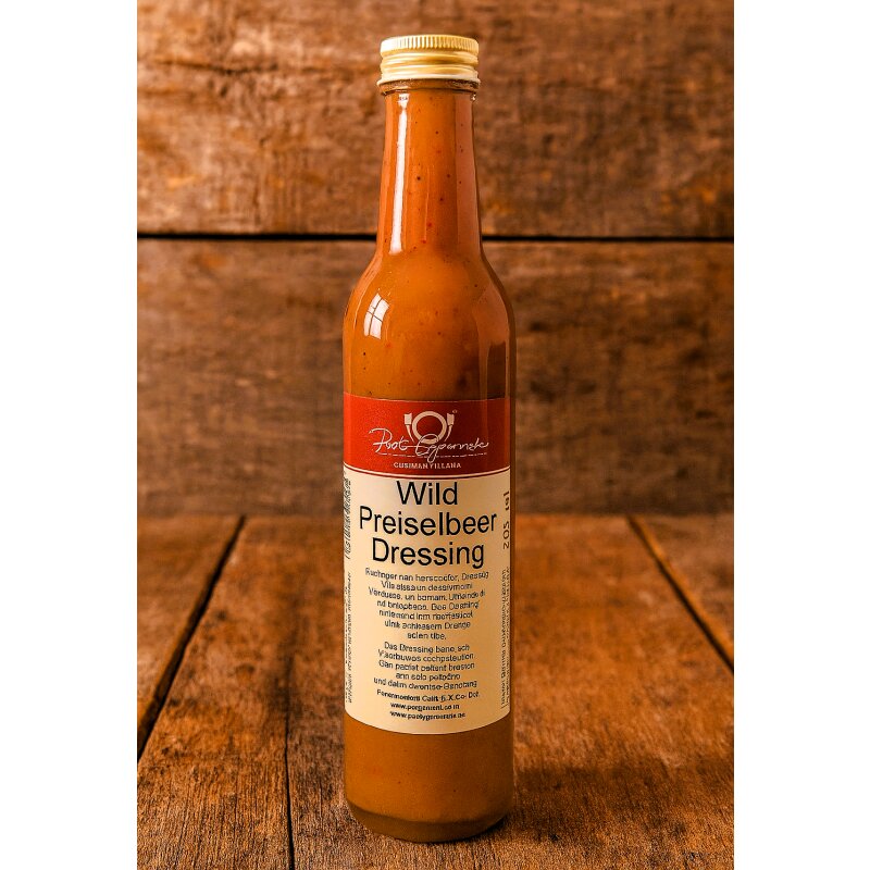 Wildpreiselbeer Salatdressing 250ml