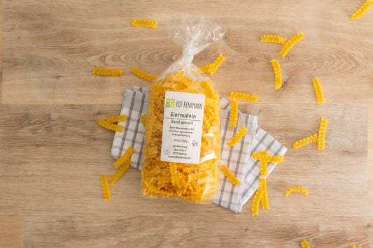 Eiernudeln Wellenband nach Hausmacher Art